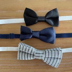 Baby boy bow tie bundle- three